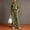A1_Army Green, variant on Womens 2 Piece Outfits Lapel Baggy Half Zip V Neck Sweatshirt Drawstring Wide Leg Sweatpant Soft Ribbed Knit Suits Baisc Casual Dressy Sets Business Outdoor Running Sweatsuit Army Green L