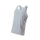 thumbnail image 1 of Camiseta sin mangas para hombre, camiseta de entrenamiento, camisetas de playa, camisetas deportivas, para correr, Gris Plata L, 1 of 9