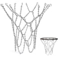 thumbnail image 2 of Filet de Basketball Extérieur, Filet de Basketball de Remplacement, Filet de Basketball Extérieur, Filet de Basketball en Métal, Filet de Basketball Galvanisé Durable Standard pour Terrain de Basketball Intérieur, 2 of 8