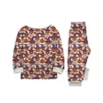thumbnail image 6 of Racifhz Family Matching Pajamas Halloween Loungewear Set Witch Print Long Sleeve Top and Pants Cozy Sleepwear for Halloween Gifts, Women Size:M, 6 of 6