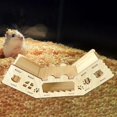 thumbnail image 1 of BELOVING Tunnel d'Escalade en Bois pour Hamster Cachette Robuste 11.8x2.5x4.7 Pouces Design Multifonctionnel avec 3 Sections, 1 of 10