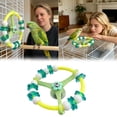 thumbnail image 1 of Outdor Interactive Bird Training With Wheel And Foraging For Parrots Conures Small Birds, 1 of 4