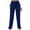 Dark Blue, variant on Lixiuxyad Summer Beach Pants Women Wide Leg Pants Elastic Waist Fashion Solid Casual Sports Sweatpants Loose Pants With Pockets Blue
