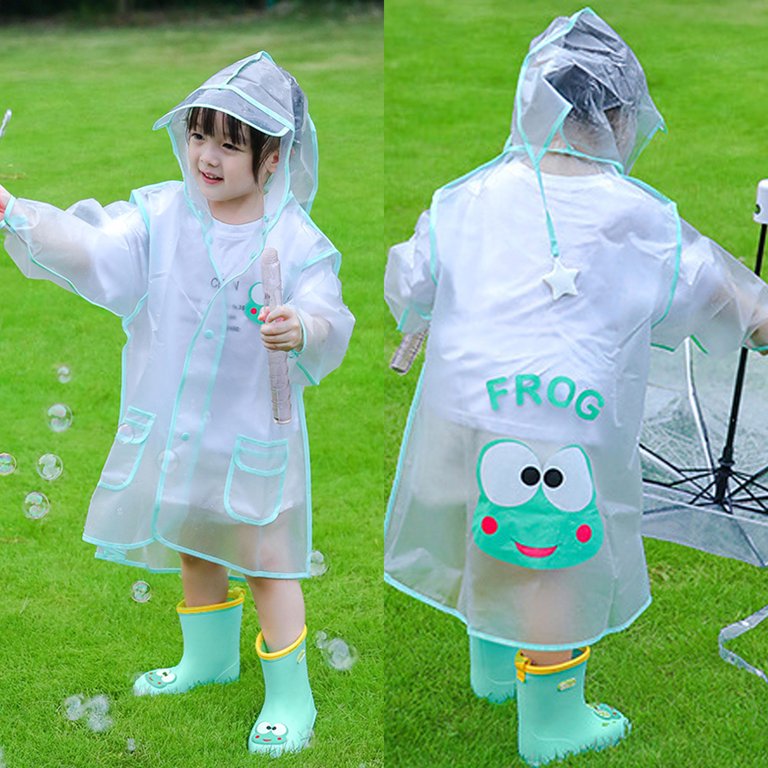 Baby clothes for girls Children's Cartoon Waterproof And Breathable One-piece  Raincoat Jacket Raincoat CHMORA - Walmart.com