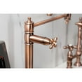 thumbnail image 4 of Kingston Brass KS370AXAC Restoration Deck Mount Pot Filler Faucet, Antique Copper, 4 of 8