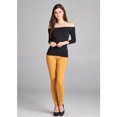 thumbnail image 5 of Emmalise Women's Basic Jean Look Jeggings Tights Spandex Skinny Leggings Bottoms, 5 of 5