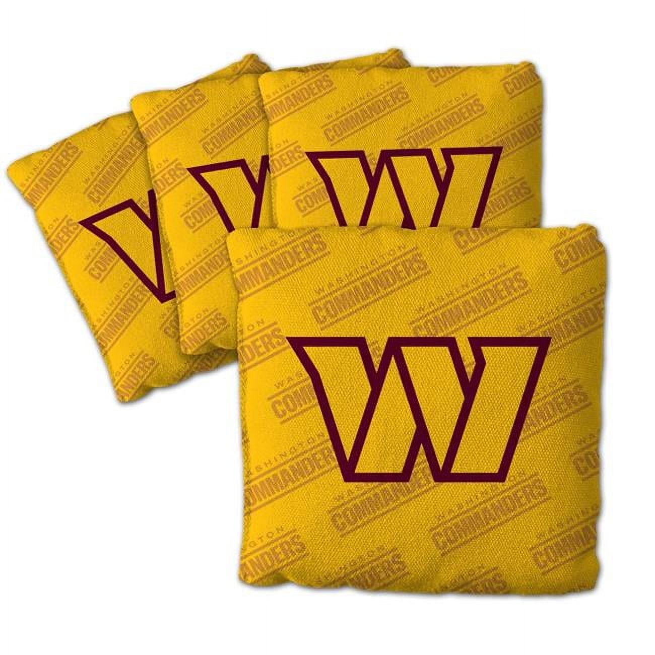 NFL Washington Commanders Cornhole Bags - 4PK - Yellow