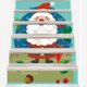 thumbnail image 3 of Pegatinas navideñas 3D CHAO Impermeables para escaleras renovación de escaleras dibujos animados de Papá Noel moda impermeable escalones creativos decoración de pared para el hogar, 3 of 4