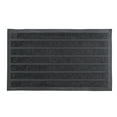 thumbnail image 1 of Superio Black Striped Coir Doormat 18"x30", 1 of 1