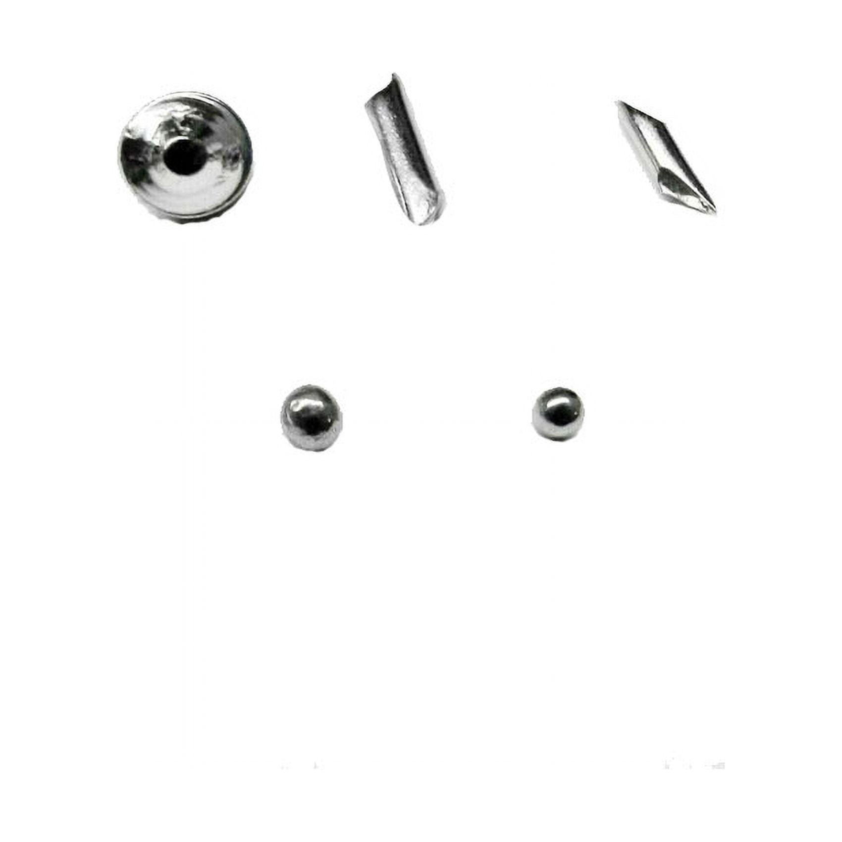 Stainless Steel Shot (304) for Tumbling, No Pins, 2 Pound Bag