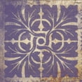 thumbnail image 2 of Grey, Jace 20x20 White Modern Wood Framed Museum Art Print Titled - Purple Pattern 6, 2 of 4