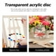 thumbnail image 2 of EeaseMX 12 láminas acrílicas transparentes, paneles acrílicos redondos transparentes, discos para manualidades., 2 of 8