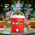 thumbnail image 4 of Termo Tipo Igloo Jarra Dispensador 3.8 LT Tapa Roscable Asa Resistente Galon Garrafon Ideal Para Bebidas Frías y Calientes Se Pueden Conservar Por Horas (Rojo), 4 of 6