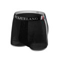 thumbnail image 4 of HKEJIAOI Mens Underwear Briefs Men's Boxer Three Points Shorts Mesh Breathable Panties, 4 of 8