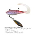 thumbnail image 7 of Mightlink 7g/6cm Bionic Soft Bait Sharp Hook 3D Simulated Fisheye Realistic Figure 8 Ring Spinning Sequin Lure for Outdoor Fishing, 7 of 7