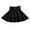 Black, variant on WOYY Toddler Girls High Waist Knitted Flared Skirt Solid Above Knee A-Line Skirt, Sizes 2-12