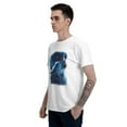 thumbnail image 7 of Wolf Howling T-Shirt for Men Cotton 100% Summer Tops Women Fashion Casual Short Sleeves Round Collar Short-Sleeve Couple Top Tees, 7 of 7