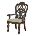 thumbnail image 3 of Steve Silver Co. Fauteuil Royale, Brun Pacane (Ensemble de 2), 3 of 9