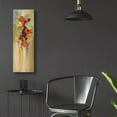 thumbnail image 6 of Epic Art 'Tall Autumn Flowers II' by Silvia Vassileva, Acrylic Glass Wall Art, 12"x36", 6 of 8
