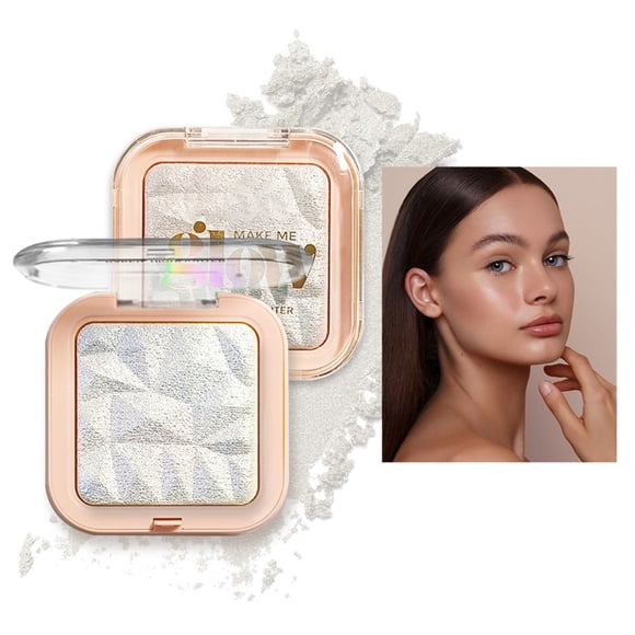 Beauty High Light Monochrome High Gloss Euramerican Bright Pearl Body High Powder Light Eye Shadow Lie Silkworm High, High Light for Women