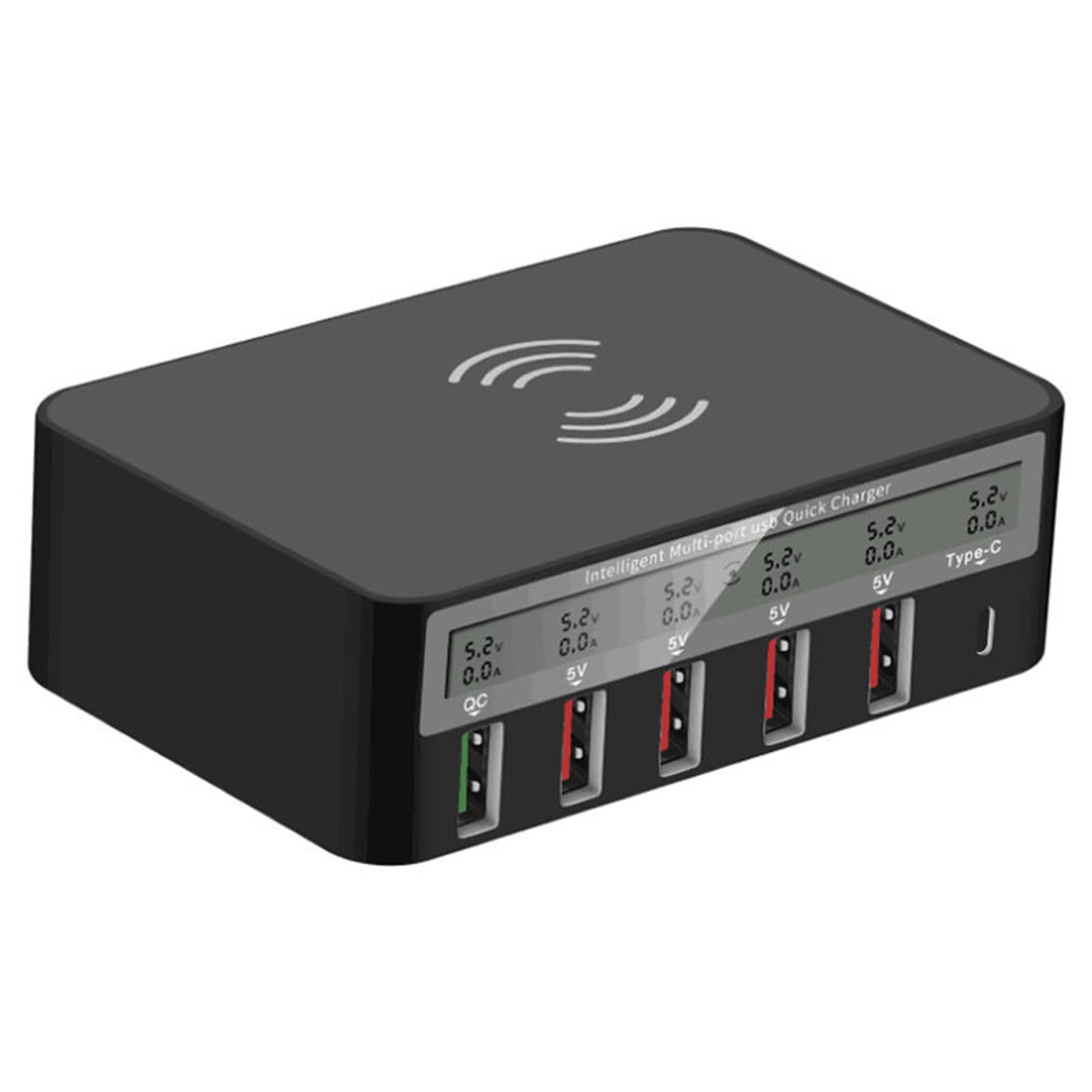 PRINxy Wireless Fast Charging HD Display QC3.0 Fast Charging Head Smart