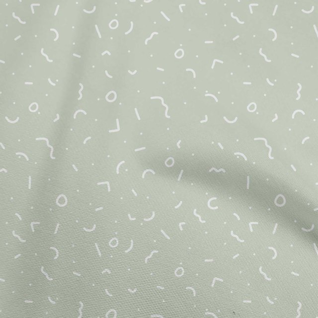 oneOone Polyester Spandex Light Mint Green Fabric Abstracts Sewing Craft Projects Fabric Prints By Yard 56 Inch Wide