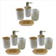 thumbnail image 1 of 3X Juego de Accesorios de Baño Dispensador de JabóN Botella Baño Soporte para Cepillo de Dientes Traje, 1 of 5