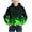 Green, variant on WOYY Toddler Boys Hoodie Fire Print Hooded Sweatshirt Casual Active Hoodies, Sizes 4-5T