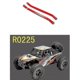 thumbnail image 3 of 2026 2pcs Rear Upper Link Rod 10985 Compatible With Vrx Rh1043 Rh1045 1/10 Rc Car,2, 3 of 5