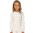 thumbnail image 1 of Rocky Kids Thermal Underwear Shirt for Girls Base Layer Long Johns, Ice Cream Design Small, 1 of 7