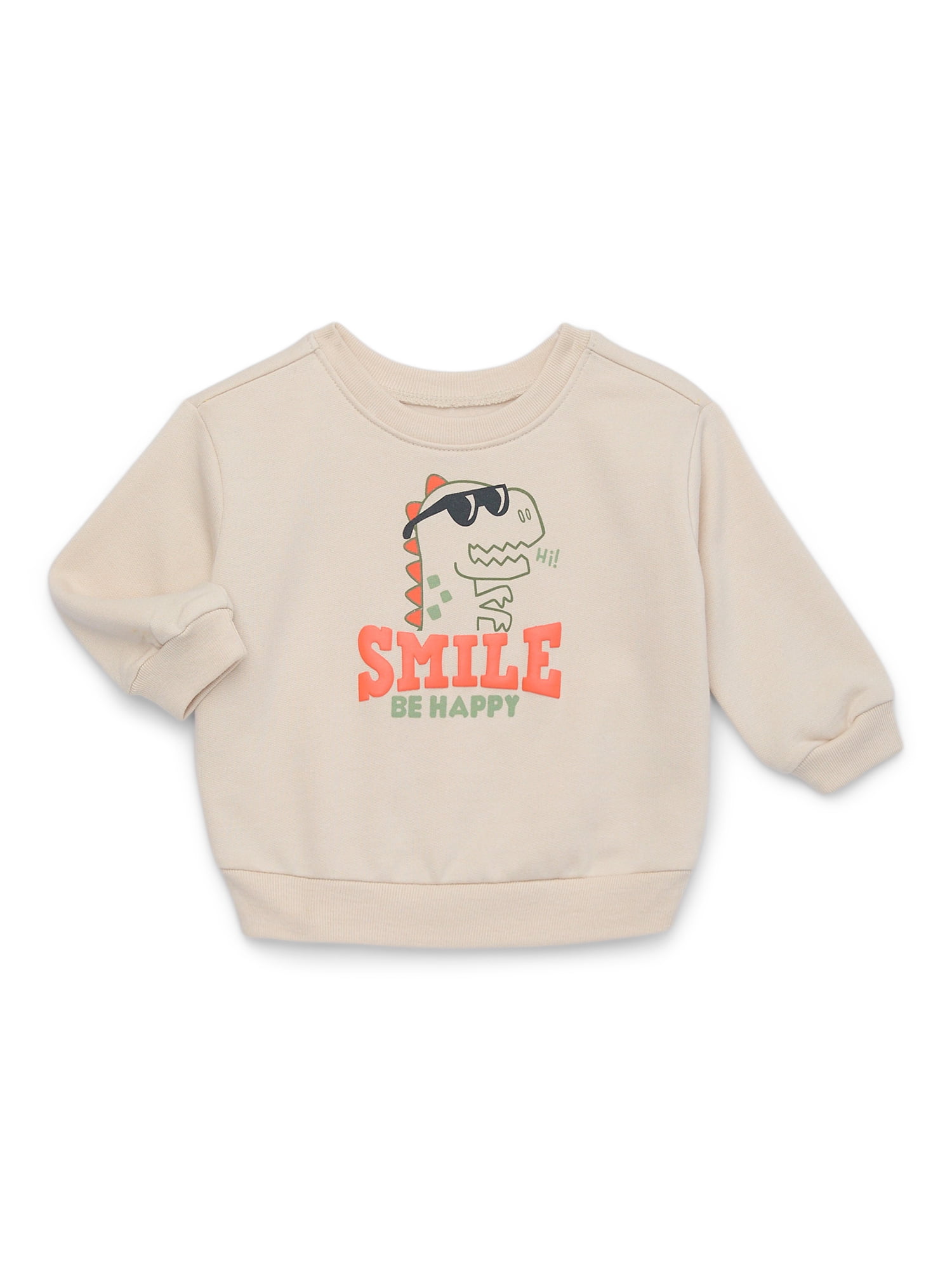 Garanimals Toddler Boy Printed Fleece Sweatshirt, Sizes 2T-5T