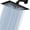Matte Black-8 Inch, variant on 8 Inch Brushed Nickel Rain Shower Head