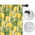thumbnail image 4 of Blackout Kids Curtains,Yellow Lemon Fruits GreenLeaves Pattern Childrens Insulated Curtains Set Of 2,Bedroom Essentials,Toddler Room Decor 42"x54", 4 of 5
