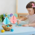 thumbnail image 3 of 6Pcs Easter Party Paper Plates,Easter Tableware Decor Easter Party Decorations Dessert Plates Egg Shape Disposable, 3 of 5