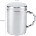 thumbnail image 2 of Taza de café para acampar SSuperp con tapa y asa 300 ml, 2 of 5