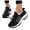 White, variant on Womens Orthopedic Sneakers Breathable Slip on Tennis Walking Shoes Arch Support Running Work Shoes