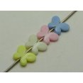 thumbnail image 4 of U8MO 100 Mixed Pastel Color Acrylic Cute Butterfly Beads Charms 17X12mm, 4 of 7