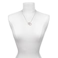 thumbnail image 3 of Delight Jewelry Silvertone Lotus Outline To the World You are a Mother Locket Necklace, 3 of 4