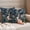 Lake Blue, variant on Pack of 2 Navy Blue Flowers Outdoor Pillow Covers Decorative, Waterproof Pillow Protector, Spring Floral Elegant Pastoral Botanical Throw Pillowcases Accent Cushion Cases for Patio Couch Sofa 26"x26"