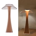 thumbnail image 4 of Small Waist Touch Table Lamp, High Capacity Small Waist LED Bedside Lamp USB Charging 1200mAh  For Bedrooms For Bedsides For Study Rooms For Reading Lamp Rose Gold 2784384, 4 of 8