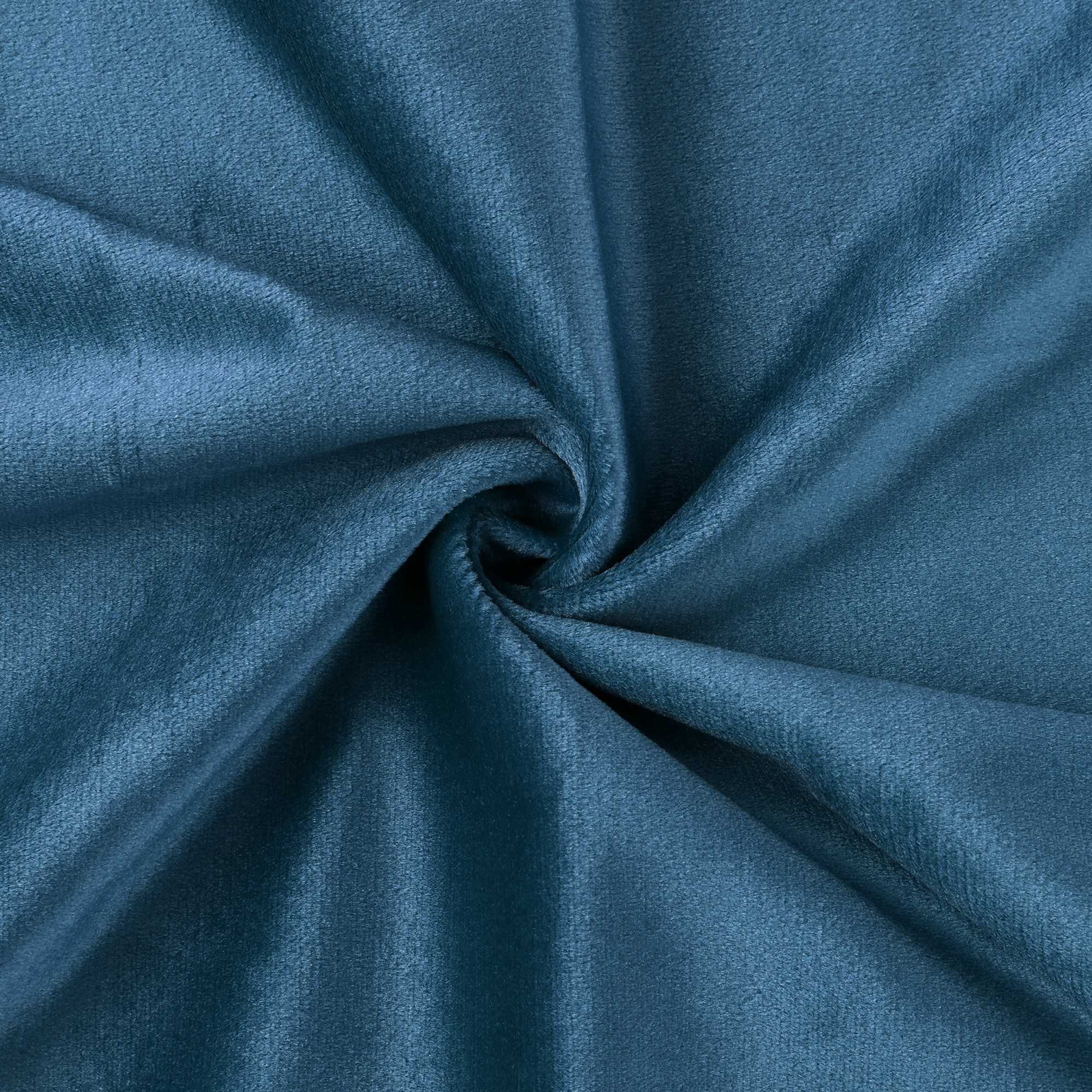 Unique Bargains Velvet Solid Throw Pillow Covers Decorative Cushion Covers (2 Count) Navy Blue 20" x 20"