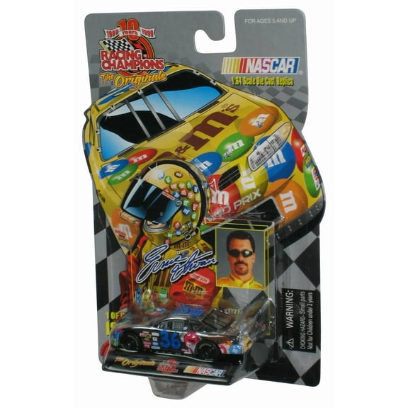 Racing Champions The Originals (1999) Nascar Silver M&MS Candy Ernie Irvin Toy Car Issue C4