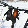 thumbnail image 4 of Rechargeable Heated Gloves for Women Men, Thin Heated Gloves for Winter, Waterproof & Non-Slip Heating Glove, 3/1 Adjustable Heating Modes, Thermal Hand Warmers for Cycling Skiing, 4 of 10