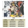 thumbnail image 3 of My Hero Academia Blanket, Anime Throw Blanket For Couch Sofa Bed, Soft Cozy Lightweight Warm Flannel Blanket, Home Decor, Anime Gifts For Boys Girls Kids Teens, 60"X50", 3 of 9
