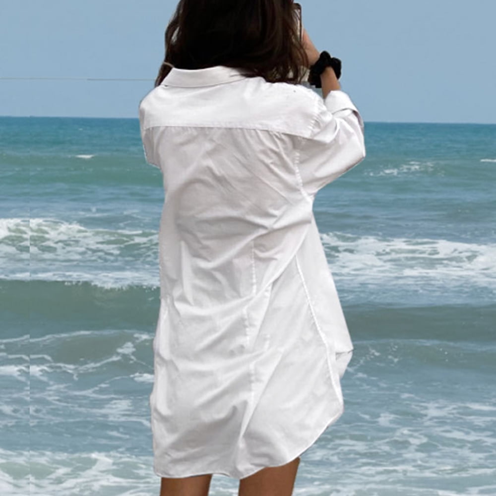 NICE CLAUP パフスリーブswimwear 3点セット white White