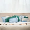 thumbnail image 6 of Ambesonne Throw Pillow Cover 4 Pack, , 20", Hunter Green and Baby Blue, 6 of 7