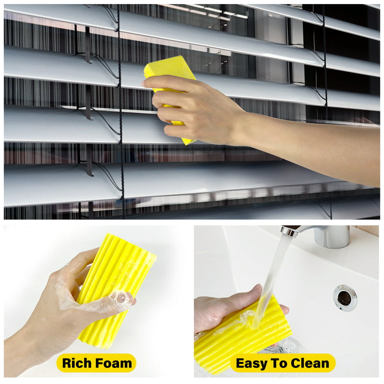 Damp Clean Duster Sponge Cleaning Sponge Brushes Duster for