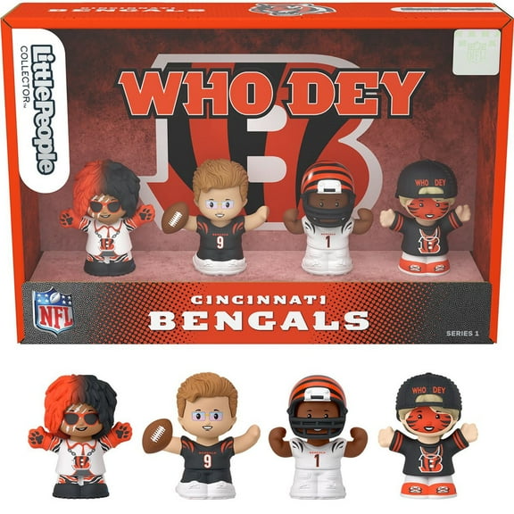 NFL Cincinnati Bengals Little People Collector Figure Set