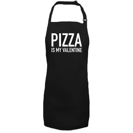 

Pizza Is My Valentine Apron with 2 patch pockets