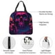 thumbnail image 4 of Easygdp Purple-Red Skull Bolsa Térmica Premium - Tela Oxford Impermeable, Gran Capacidad, Bolsillo Frontal, Unisex para Trabajo, Escuela, Actividades al Aire Libre y Picnics, 4 of 8